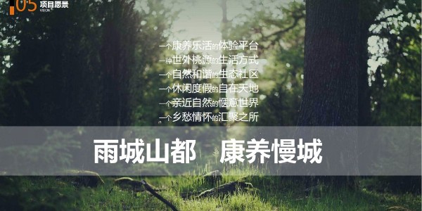 康養項目精選：四川省碧峰峽森林康養旅游度假區全過程規劃設計